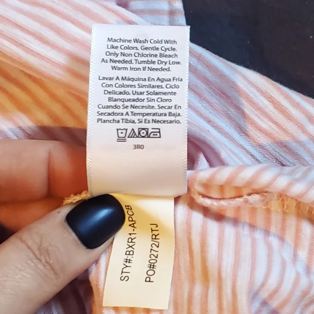 terra & sky - Women's stripped shirts -Sz 1x - Bundle of 2 shirts - Picture 7 of 9